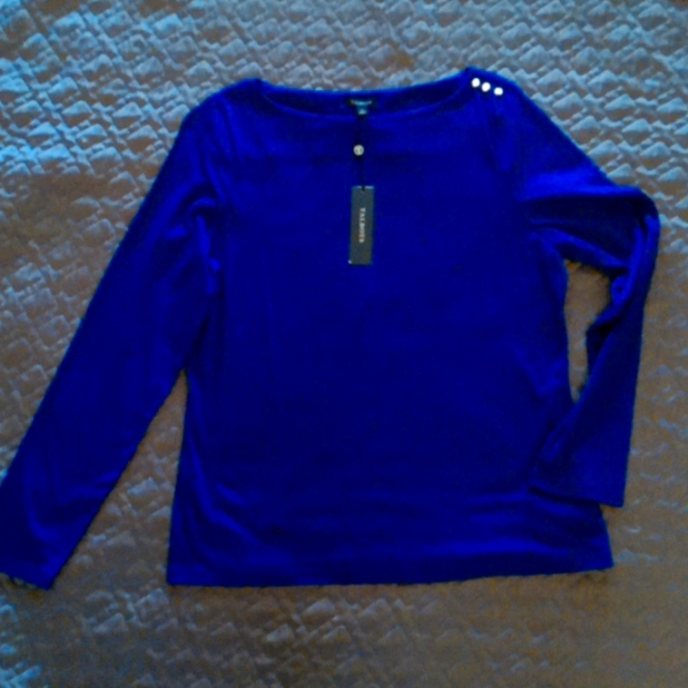 Talbots, Large, Blue Top